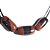 05 Barril Furado Longitudinal Pedra Obsidiana Mahogany 15mm - Imagem 2