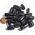 10 Barril Furado Longitudinal Pedra Basalto 20mm Tipo B - Imagem 1