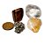 100 Kit 4 Pedras Naturais da Prosperidade Aprox 10 a 20 mm - Imagem 3
