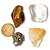 100 Kit 4 Pedras Naturais da Prosperidade Aprox 10 a 20 mm - Imagem 2