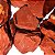 1kg Cascalho Jaspe Vermelho Bruto Para Orgonite Classe A - Imagem 3