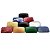 10 Retângulo Cabochão pra Pingente Pedras Mistas Lapidado Calibrado 15 x 20 mm - Imagem 3