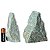 05 Quartzo Verde Pedra Pé Serrado 300 a 400g Apx 11cm Tipo B - Imagem 3