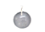 03 Pingente Disco Liso Cristal Opalado Montagem Pino Prata 950 Atacado - Imagem 2
