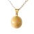 10 Mini Pingente Disco Amazonita Pêssego Montagem Pino Dourado Atacado - Imagem 3