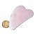 05 Massageador Gua Sha Quartzo Rosa Pedra Natural 50g 70mm - Imagem 5