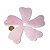 03 Massageador Gua Sha Quartzo Rosa Pedra Natural 50g 70mm - Imagem 1