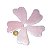 03 Massageador Gua Sha Quartzo Rosa Pedra Natural 50g 70mm - Imagem 3