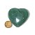 03 Coração Quartzo Verde Pedra Natural 50 a 60mm Classe C - Imagem 4