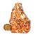 05 Calcita Laranja Pedra Pé Serrado Natural 200 a 300g TipoB - Imagem 3