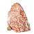 03 Calcita Laranja Pedra Pé Serrado Natural 500g a 1Kg TipoB - Imagem 2