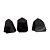 10 Ponta Obsidiana Negra 20 a 30 mm Sextavado Pedra Natural Lapidado - Imagem 2