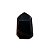 05 Ponta Obsidiana Negra 20 a 30 mm Sextavado Pedra Natural Lapidado - Imagem 1