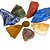 10 Kit 7 Chakras Pedra Bruto Natural Tamanho 5 cm ATACADO - Imagem 2