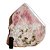 Ponta Quartzo Rosa Com Mica Gigante Natural Bruto 86cm Classe B - Imagem 1