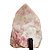 Ponta Quartzo Rosa Com Mica Gigante Natural Bruto 86cm Classe B - Imagem 3