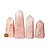 01 Kg Pontas Quartzo Rosa 200 a 350g Tipo B Gerador Atacado - Imagem 1