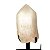 Pedra Quartzo Cristal Ponta Retificada Com Base 27,9Kg 64cm - Imagem 1