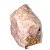 Cristal Rosa Pedra Pé Serrado Natural 43Kg 44cm Classe B - Imagem 1