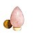 10 Ovo YONI Quartzo Rosa SEM FURO Pompoarismo DEFEITO LEIA TODO ANUNCIO - Imagem 1