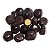 1 kg Granada Rodolita com Asterisco Rolado G 30 a 45mm TipoB - Imagem 7