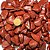 5kg Jaspe Vermelho Rolado Pedra Natural M 20 a 35mm Tipo B - Imagem 2