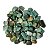 1 kg Quartzo Verde Rolado Pedra Natural G 30 a 45mm Tipo C - Imagem 1
