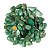 1 kg Quartzo Verde Rolado Pedra Natural M 20 a 35mm Tipo B - Imagem 1