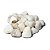 1kg Quartzo Leitoso Rolado Pedra Natural G 30 a 45mm Tipo C - Imagem 5