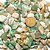 1kg Jadeita Verde Rolado Pedra Natural Areia Aprox. 3 a 8mm - Imagem 2