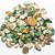 1kg Jadeita Verde Rolado Pedra Natural PP Aprox. 5 a 10mm - Imagem 1