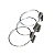 05 Bracelete de Selenita Ajustável Prateado Atacado - Imagem 7
