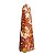 Ponta Calcedônia Mosaico Pedra Natural 708g 19cm Classe B - Imagem 3