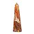 Ponta Calcedônia Mosaico Pedra Natural 1,5Kg 28cm Classe C - Imagem 1