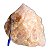 01 Cristal Rosa Pedra Pé e Bico Serrado 8 a 9Kg 20cm Tipo B - Imagem 1