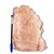 01 Cristal Rosa Pedra Pé Serrado natural 3,4Kg 19cm Tipo B - Imagem 3