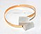 Bracelete de Selenita Ajustável Dourado Reff BS4241 - Imagem 1