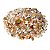 1kg Aragonita Raio Laranja Rolado Natural PP 5 a 10mm Tipo B - Imagem 3