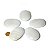 10 Massageador Sabonete Pedra Quartzo Leitoso 6 a 8cm Terapeutica - Imagem 4