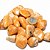 1kg Calcita Laranja Rolado Pedra Natural M 20 a 35mm Tipo B - Imagem 1