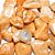 1kg Calcita Laranja Rolado Pedra Natural M 20 a 35mm Tipo B - Imagem 2