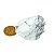 05 Howlita Pedra Bruto Natural 25 a 50g 3 a 6cm Classe B - Imagem 4