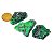 05 Rubi na Zoisita Pedra Bruto Natural 8g 2 a 4cm Classe B - Imagem 8