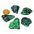 10 Rubi na Zoisita Pedra Bruto Natural 8g 2 a 4cm Classe B - Imagem 7
