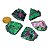 03 Rubi na Zoisita Pedra Bruto Natural 15g 2 a 4cm Classe B - Imagem 5