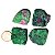 05 Rubi na Zoisita Pedra Bruto Natural 15g 2 a 4cm Classe B - Imagem 9