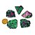 05 Rubi na Zoisita Pedra Bruto Natural 15g 2 a 4cm Classe B - Imagem 3