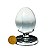 10 Ovo Selenita Branca Pedra Natural 6cm Média 150g Tipo A - Imagem 4