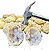 05 Kit 3 Geodos Misteriosos Cristal Para Abrir Média 4 a 6cm - Imagem 2