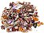 500g Super Seven Rolado + Auralite 23 + Cacoxenita P 10 a 20mm - Imagem 2